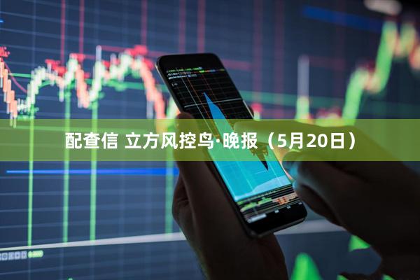 配查信 立方风控鸟·晚报（5月20日）